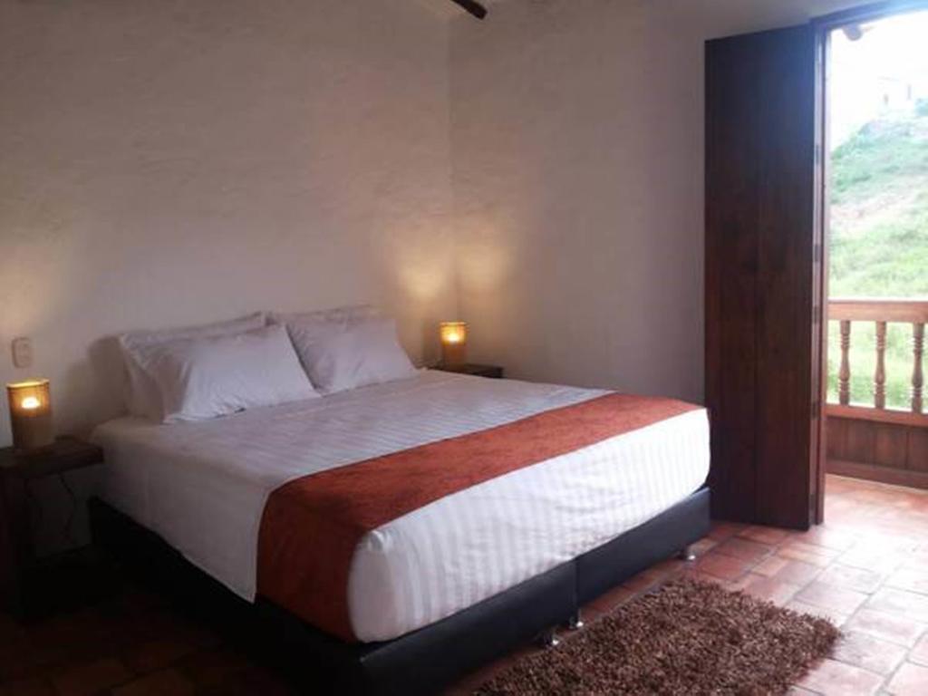 Casona Chara Hotel Barichara Szoba fotó